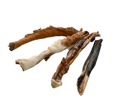 Peau de bœuf avec poils